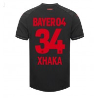 Fotbalové Dres Bayer Leverkusen Granit Xhaka #34 Domácí 2023-24 Krátký Rukáv
